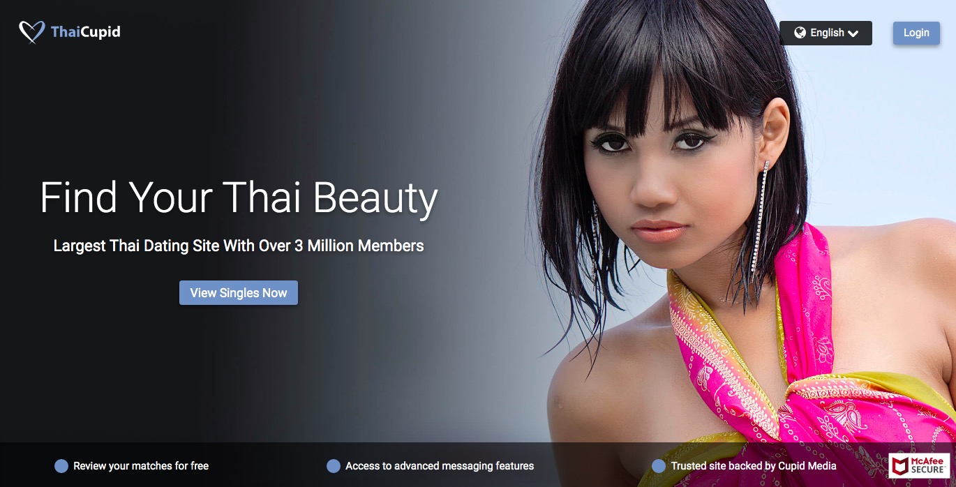 Thaicupid.Com main page