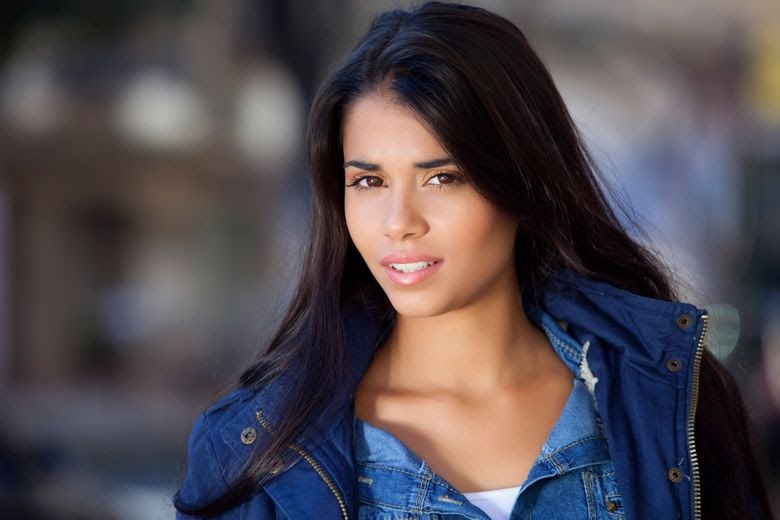 charming South American bride