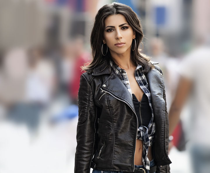 young South American girl