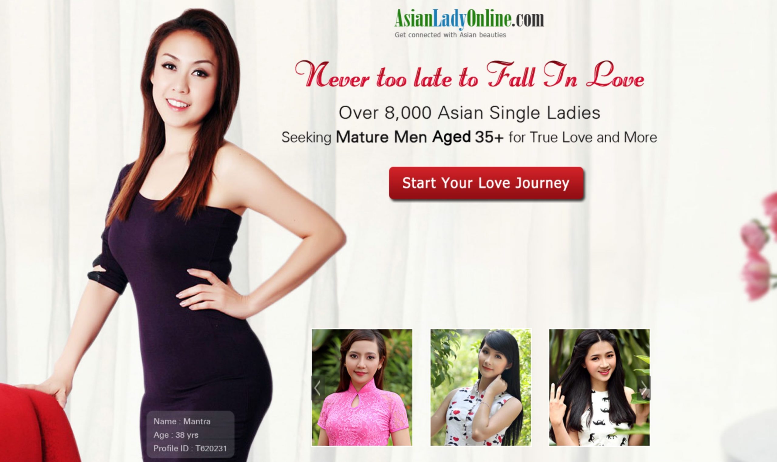AsianLadyOnline main page